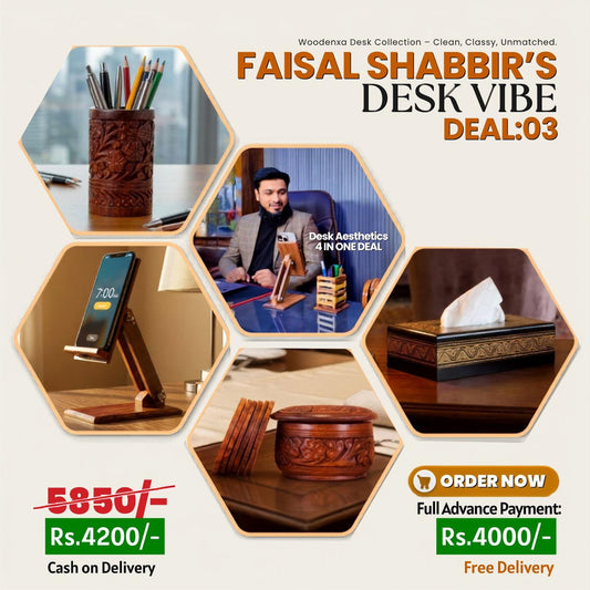 Best Office Deal 03 – Organize Your Desk in Style by Woodenxa