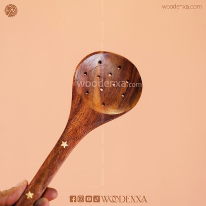 Wooden Kitchen Utensils Cooking Set – 7 Pcs | Handmade by Woodenxa