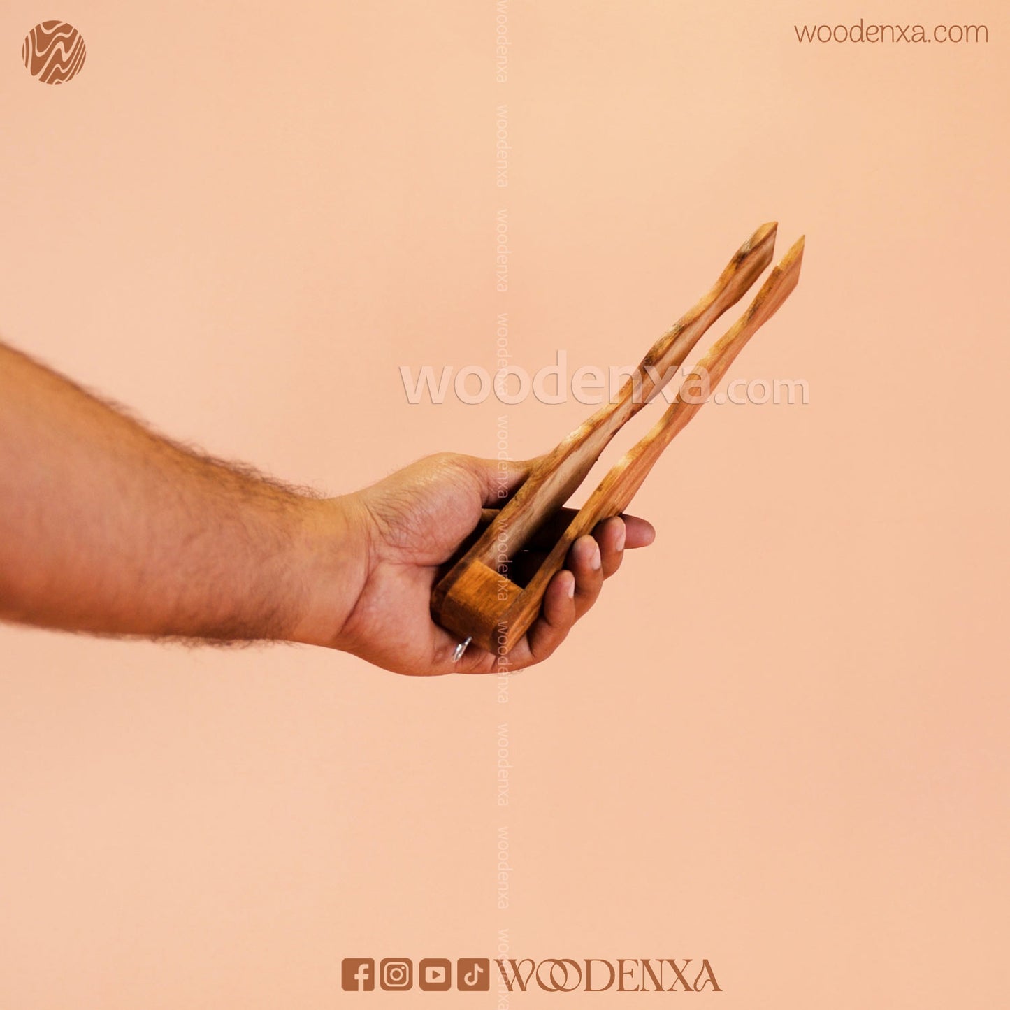 Wooden Kitchen Utensils Cooking Set – 7 Pcs | Handmade by Woodenxa