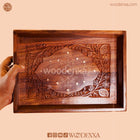 Wooden Carving Tray Set of 3 – Handmade Serving & Storage Trays by Woodenxa