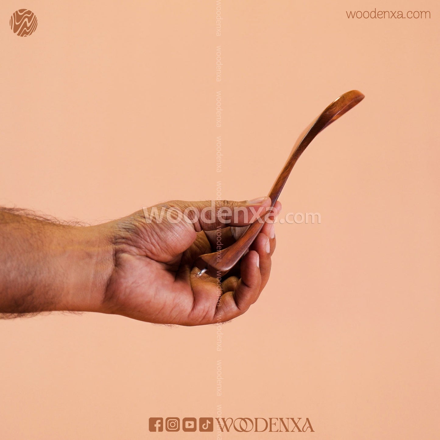 Wooden Spoon Set of 7 | Handmade Cooking & Serving Utensils by Woodenxa