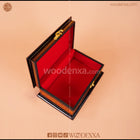 MDF Wooden Jewellery Box with Red Naqshi Art | Handmade by Woodenxa