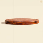 Wooden Handmade Dry Fruit Basket 5 Portions 12 inch | Spring Design by Woodenxa