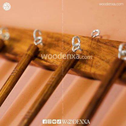 Wooden Fork Set – 7 Pcs | Handmade Kitchen Utensils by Woodenxa