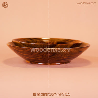 Wooden Kitchen Bowl Set – Pack of 3 Different Sizes | Handmade by Woodenxa