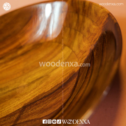 Wooden Kitchen Bowl Set – Pack of 3 Different Sizes | Handmade by Woodenxa