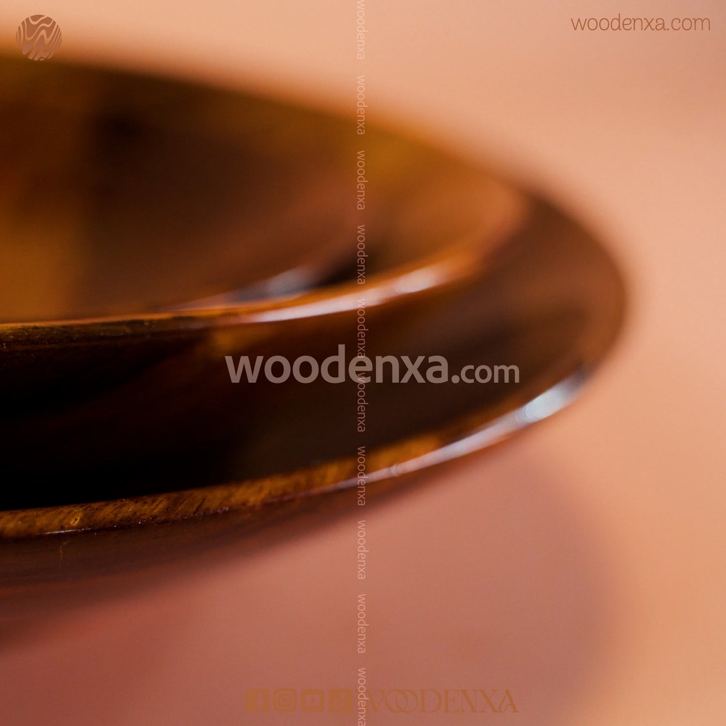 Wooden Kitchen Bowl Set – Pack of 3 Different Sizes | Handmade by Woodenxa