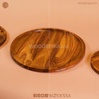 Wooden Pizza Pan – Set of 3 | Handmade by Woodenxa