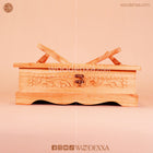 Wooden Quran Box & Rahel 2 in 1 – Neem Wood Handcrafted Carving | Woodenxa