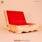 Wooden Quran Box & Rahel 2 in 1 – Neem Wood Handcrafted Carving | Woodenxa